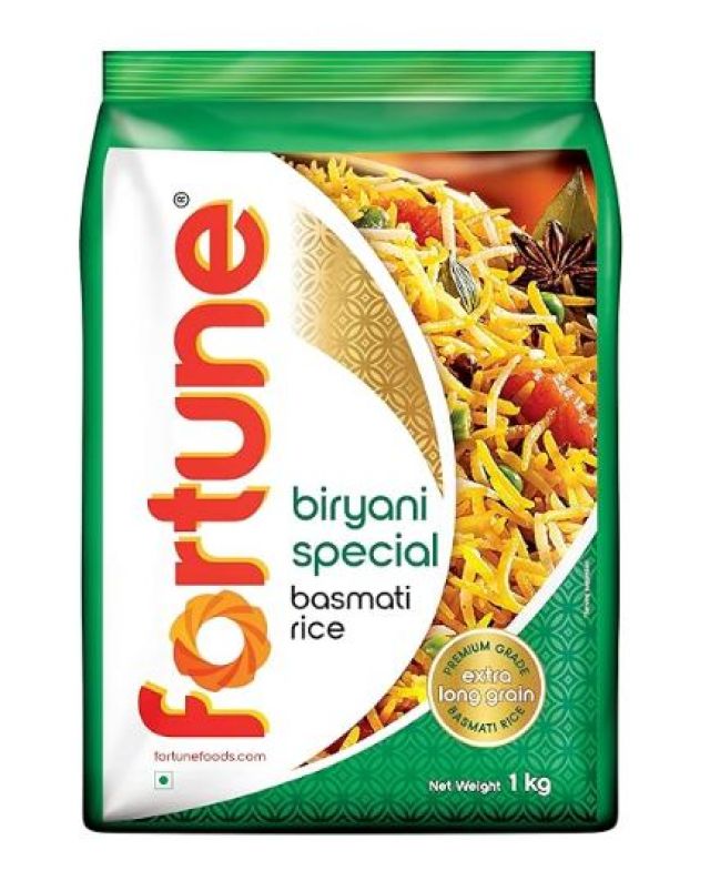 FORTUNE Biryani Special Basmati Rice, 1 kg |Extra Long Grain Basmati rice (Up to 24 mm) | Ideal for Biryani