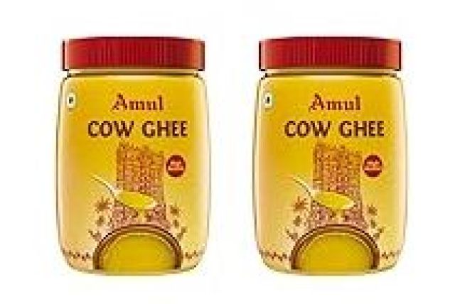 Amul High Aroma Cow Ghee 500mL (Pack of 2), 1 L