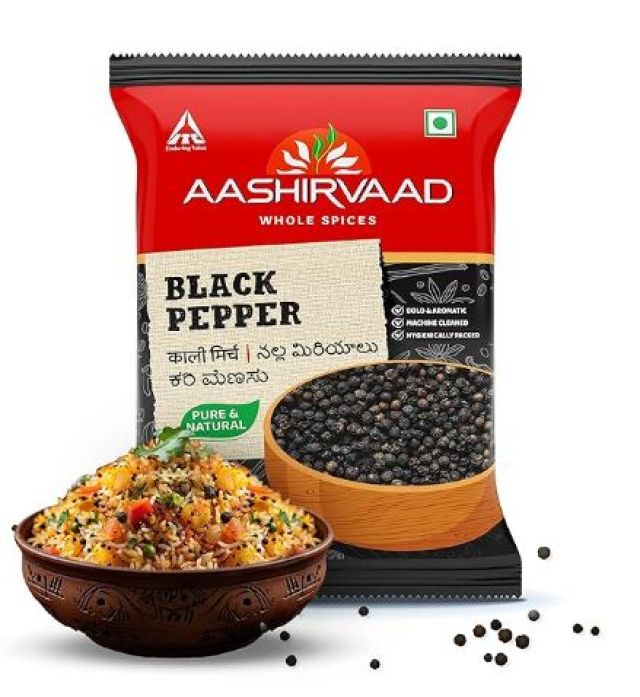 Aashirvaad Black Pepper 100g